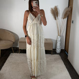 ROBE BEIGE NOUMEA - La Petite Somptueuse