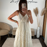 ROBE BEIGE NOUMEA - La Petite Somptueuse