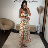 ROBE BEIGE QUENY - La Petite Somptueuse