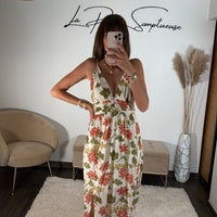 ROBE BEIGE QUENY - La Petite Somptueuse