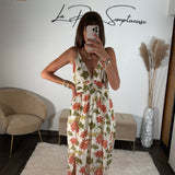 ROBE BEIGE QUENY - La Petite Somptueuse