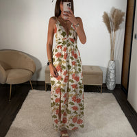 ROBE BEIGE QUENY - La Petite Somptueuse