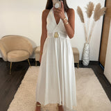 ROBE BLANC CORRINA - La Petite Somptueuse