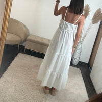 ROBE BLANCHE AGATHA - La Petite Somptueuse