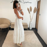 ROBE BLANCHE AGATHA - La Petite Somptueuse