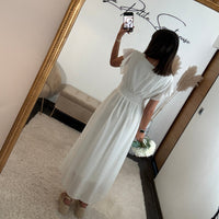 ROBE BLANCHE ALICIA - La Petite Somptueuse