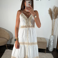 ROBE BLANCHE ASMA - La Petite Somptueuse