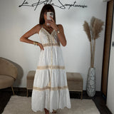 ROBE BLANCHE ASMA - La Petite Somptueuse