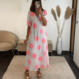 ROBE BLANCHE GAZE DE COTON SUNNY - La Petite Somptueuse