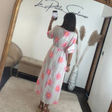 ROBE BLANCHE GAZE DE COTON SUNNY - La Petite Somptueuse