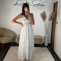 ROBE BLANCHE NOUMEA - La Petite Somptueuse