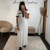 ROBE BLANCHE SANDY - La Petite Somptueuse