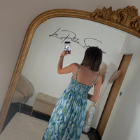 ROBE BLEU NOEMIE - La Petite Somptueuse