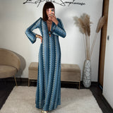 ROBE BLEU PLAYA - La Petite Somptueuse