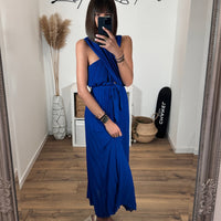 ROBE BLEUE JENNA - La Petite Somptueuse