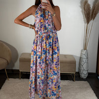 ROBE BLEUE LUDIVINE - La Petite Somptueuse