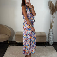 ROBE BLEUE LUDIVINE - La Petite Somptueuse