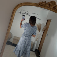 ROBE BLEUE STELLA - La Petite Somptueuse