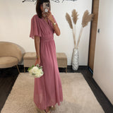 ROBE BLUSH LISON - La Petite Somptueuse