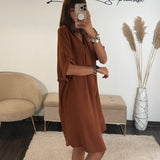 ROBE CAMEL CHARLIZE - La Petite Somptueuse