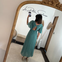 ROBE CELADON FLORIA - La Petite Somptueuse