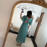 ROBE CELADON FLORIA - La Petite Somptueuse
