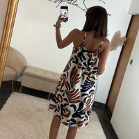 ROBE CHOCO ET BLEU ADELE - La Petite Somptueuse