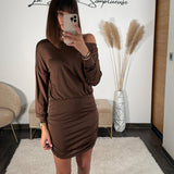 ROBE CHOCO NELLY - La Petite Somptueuse