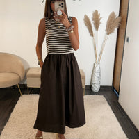 ROBE CHOCO RAYE JESSY - La Petite Somptueuse