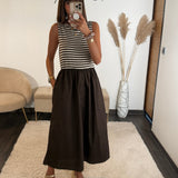 ROBE CHOCO RAYE JESSY - La Petite Somptueuse