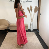 ROBE CORAIL AGATHA - La Petite Somptueuse