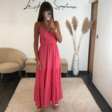 ROBE CORAIL AGATHA - La Petite Somptueuse