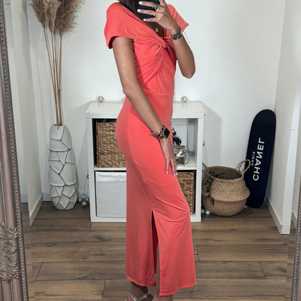 ROBE CORAIL NOELIA - La Petite Somptueuse