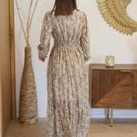 ROBE DORÉE SHANY - La Petite Somptueuse