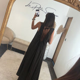 ROBE DOS NU CHOCO ARMELLE - La Petite Somptueuse