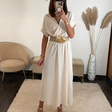 ROBE ECRU CHLOE - La Petite Somptueuse