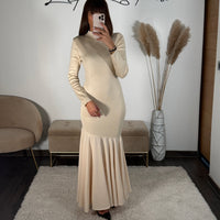 ROBE ECRU DAPHNE - La Petite Somptueuse