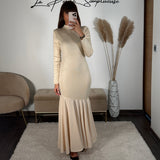 ROBE ECRU DAPHNE - La Petite Somptueuse