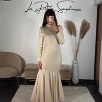 ROBE ECRU DAPHNE - La Petite Somptueuse