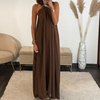 ROBE ETOILE CHOCO - La Petite Somptueuse