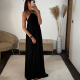 ROBE ETOILE DE MER NOIRE - La Petite Somptueuse