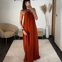 ROBE ETOILE DE MER TERRACOTTA - La Petite Somptueuse