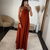 ROBE ETOILE DE MER TERRACOTTA - La Petite Somptueuse