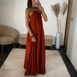 ROBE ETOILE DE MER TERRACOTTA - La Petite Somptueuse