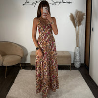 ROBE FLEURIE MELANIE - La Petite Somptueuse