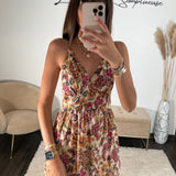 ROBE FLEURIE MELANIE - La Petite Somptueuse