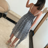 ROBE FLOWER BLACK AZIA - La Petite Somptueuse