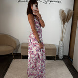 ROBE IMPRIME PURPLE - La Petite Somptueuse