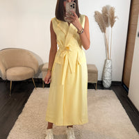 ROBE JAUNE HELENA - La Petite Somptueuse