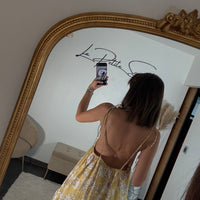 ROBE JAUNE MYLENE - La Petite Somptueuse